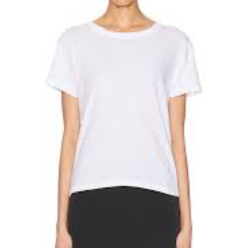Nili lotan marley tee white t shirt short sleeve nwt L